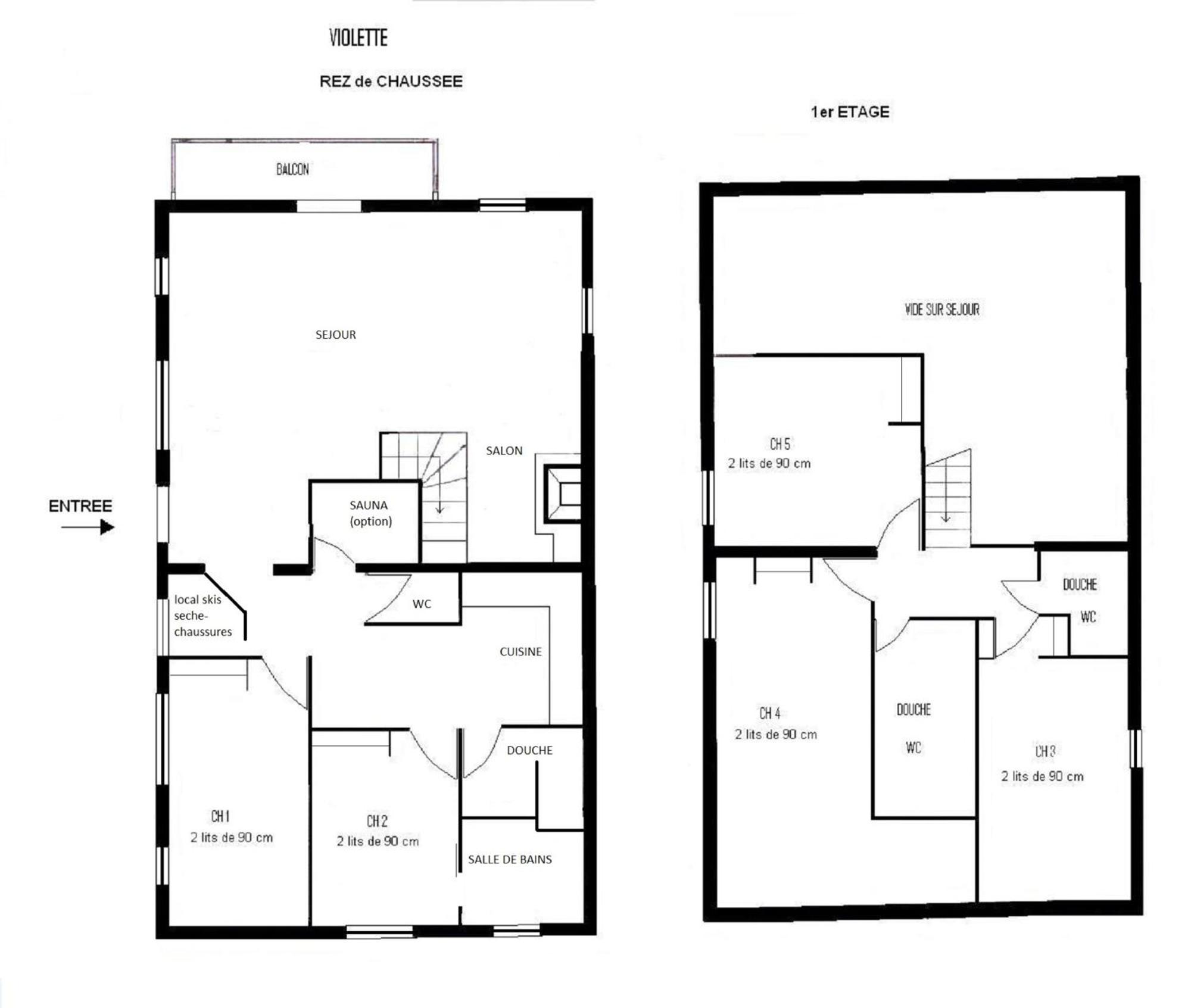 Appartement 11 Personnes Saint-Martin-de-Belleville Eksteriør bilde